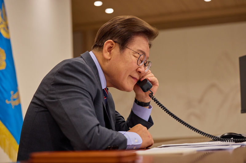 이재명 대통령, 베트남 주석과 통화